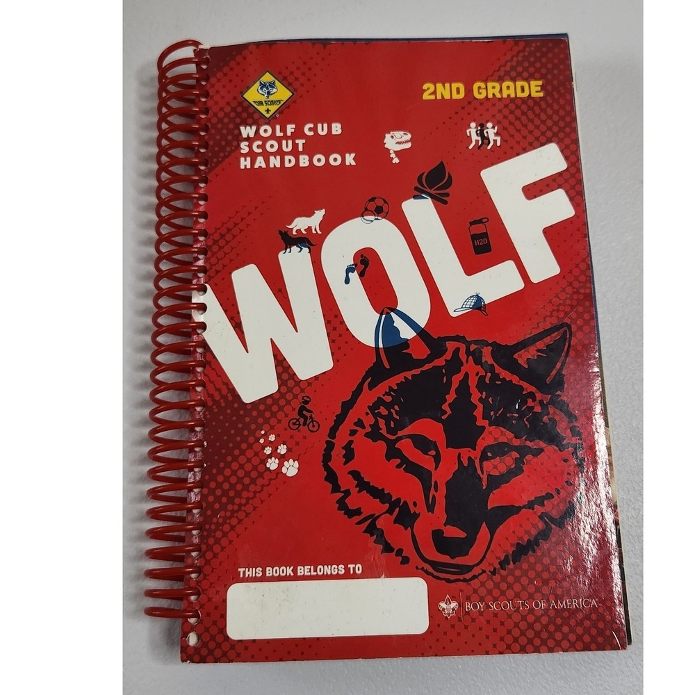 Wolf Cub Scout Handbook 2nd Grade Boy Scouts of America 2024